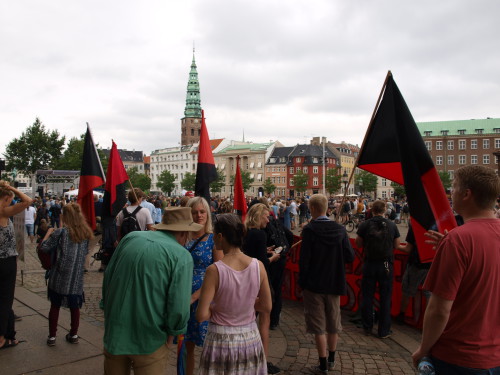 Our venue for Baltic Warriors Copenhagen was the square in front of the parliament building, Christiansborg. Photo: Juhana Pettersson