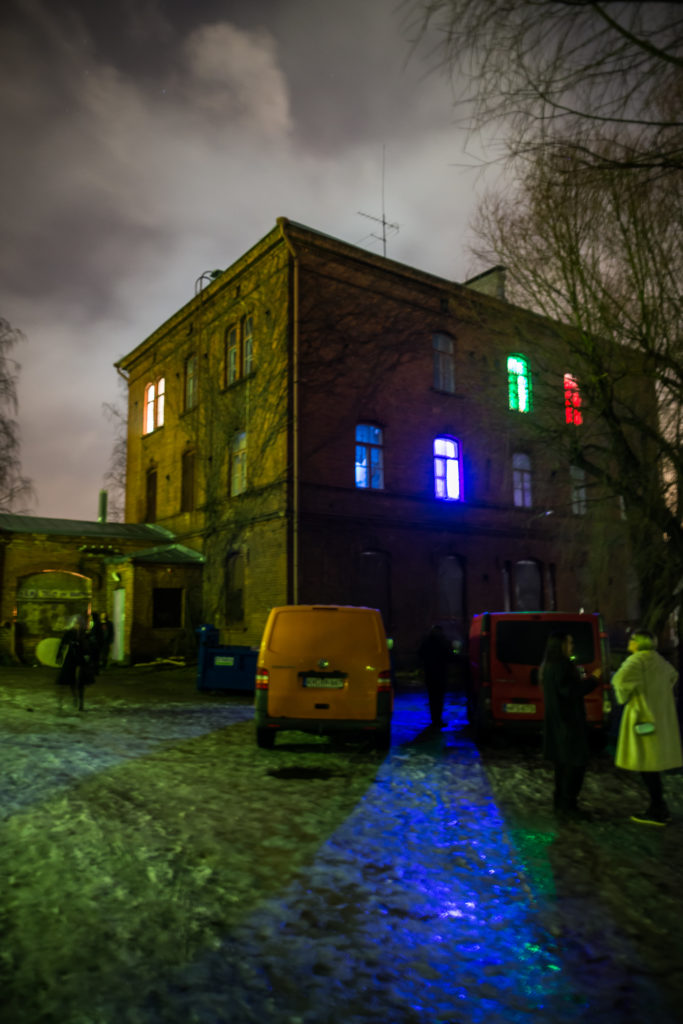 The larp is going on inside. Photo by Tuomas Puikkonen